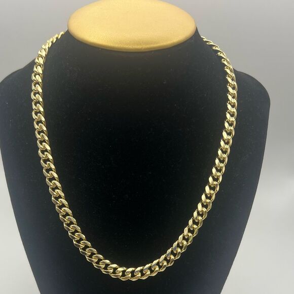 18k gold filled Miami Cuban link chain - Picture 3 of 7